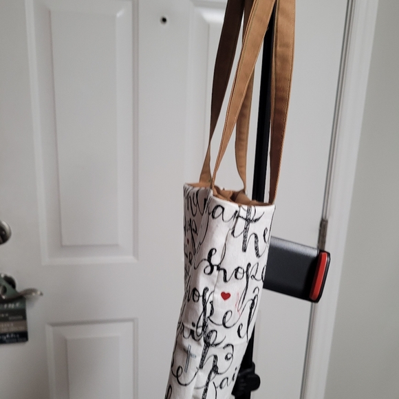 DCNC Faith & Hope Black & White Tote - Picture 6 of 13